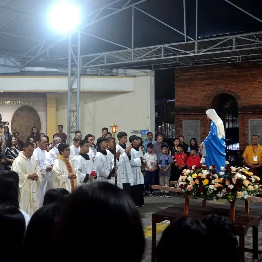 Misa Seribu Mawar Penutupan Bulan Maria