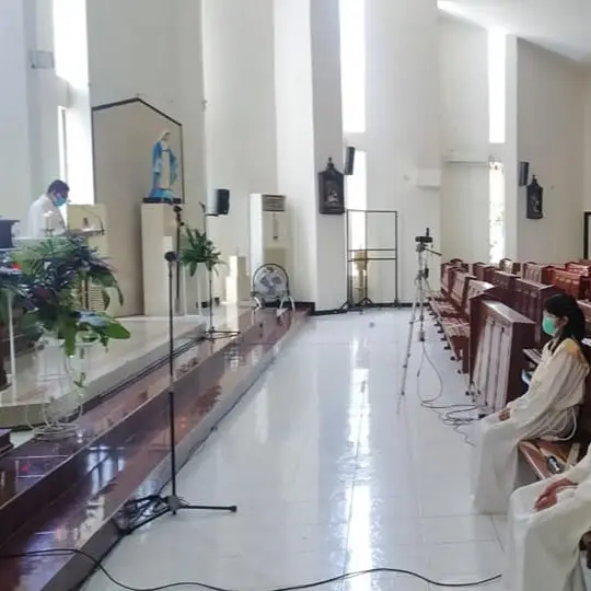 Dokumentasi Misa Saat Covid