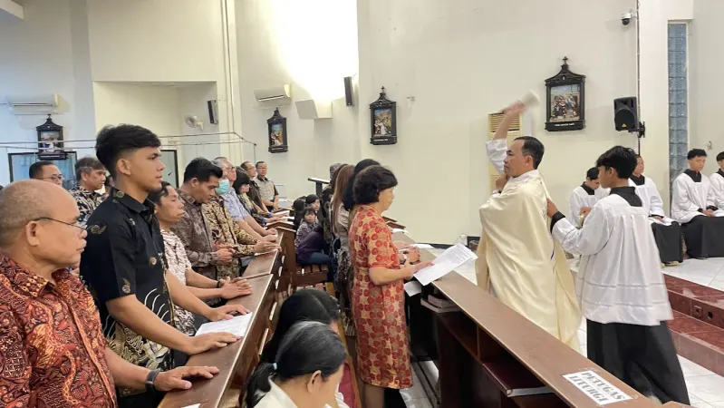 Misa Pelantikan Pengurus Gereja